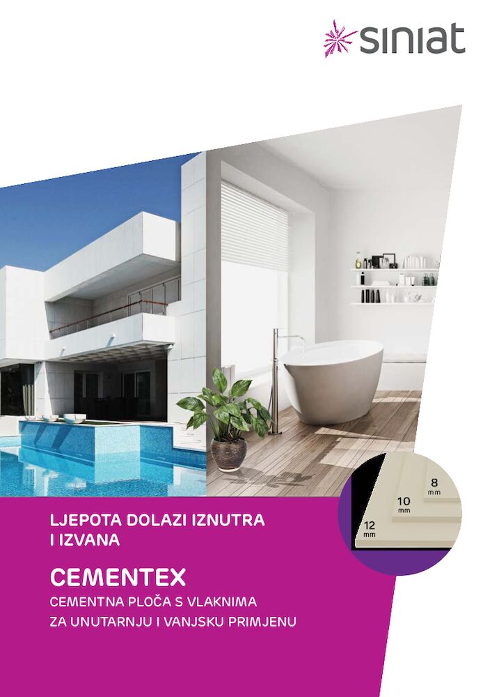Cementne ploče Cementex Katalog Siniat